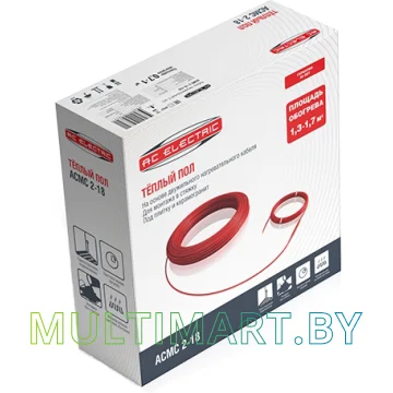 Нагревательный кабель AC Electric ACMM 2-18-1350 